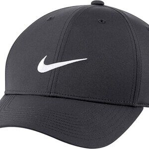 Nike Unisex Legacy91 Golf Cap Hat Smoke/Black NWT